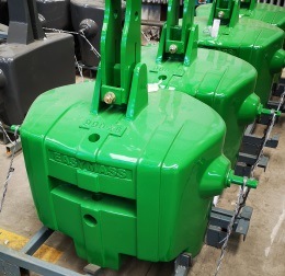 Counterweight Green Paint